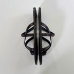 Saint Laurent  Culver Flat Sandal in‎ Ultra Dark Brown Photo 4