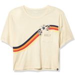 Hurley 🌊 Seagull Stripes Pocket Short Sleeve T-shirt🌊~med Photo 0