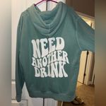 Barstool Sports Green Smiley Face Sweatshirt Hoodie Photo 1