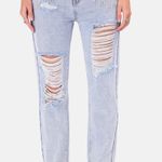 Adika Blue Ripped Jeans Photo 0