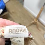 Vintage ANOKHI Floral Tunic Dress Short Sleeve Hippie Boho Gypsy size Medium Photo 7