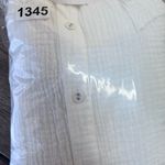 Johnny Was  Calme‎ White Double Pocket Shirt Dress size small Photo 8