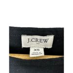 J.Crew Black Eyelet Sleeveless Peplum Top Women's XS Photo 1