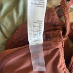 Abercrombie & Fitch NWOT  Chocolate Brown Swim Top Large Photo 3