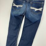 BKE Dakota Womens Dark Wash Bootcut Jeans Sz 25 Thick Stitching Stretch Denim Photo 10