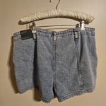 Wild Fable Jean Shorts Light Wash Blue Super High Rise Denim Casual Neutral Plus Photo 4