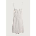 ✨OAK + FORT LINEN BLEND OPEN BACK MINI SZ 8 DRESS✨ Photo 4