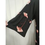 Agnes & Dora Floral Romance Adams Dress Nwt Sz S Black & Pink Photo 4