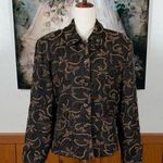 Funky Vintage Anage Beaded Jacket! Black Size M Photo 0