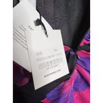 NWT Misha Revolve Danitza Mesh Mini Skirt‎ Size XS Pink Black Floral Fitted Photo 8