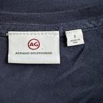 AG Adriano Goldschmied Navy Blue T-Shirt La Nouvelle Vague The New Wave Graphic Photo 4