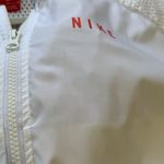 Nike Women's White Bomber Jacket Photo 9