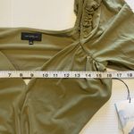 Majorelle Revolve Darla Midi Dress Women's Size S Olive Green Cut Out Party NWT Photo 12