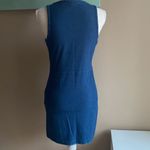 Forever 21 Dark blue denim stretchy dress medium Photo 6