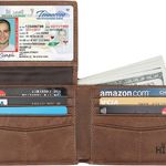 Wallet for Men-Genuine Leather RFID Blocking Bifold Stylish Wallet With 2 ID Window Photo 1