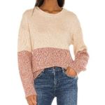 Revolve Carmel Crew Neck Sweater in Soft Tan cupcakes and cashmere NEW from  Photo 0