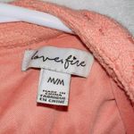 Love, Fire Love Fire Peachy Coral Halter Neck Sleeveless Mini Lace Dress size medium Photo 3