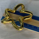 VTG abstract star brooch freestyle design gold tone Photo 4