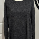 Aerie Charcoal Gray Knit Sweater Photo 0