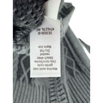 Athleta Murren Sweater Jacket L Gray Cable Knit Zip Front Long Cardigan NWT Photo 6