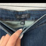 Judy Blue  | Size 2XL Denim Jean Mini Pencil Wrap Skirt in‎ Blue Skort Photo 5