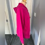 Ralph Lauren Lauren Fuchsia Pink 1/4 Zip Athleisure Hoodie Photo 2