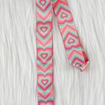Pink and green heart lanyard Photo 0