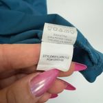 prAna  Tank Top Womens Small Blue Green Lark Twist Back Athletic Workout Yoga Photo 5