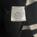 LNA Clothing Modal Blend Black & White Striped V Neck Long Sleeve Sweater Sz Lg Photo 4