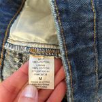 Wild Honey  denim western jean mini high rise skirt star pocket med Jrs Photo 4