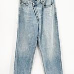 AGOLDE Criss Cross Upsized Jeans Suburbia Blue Denim Jeans Size 32 Photo 2