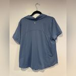 Lululemon Blue water drop ‎ sweat wicking polo Photo 3