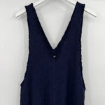 Kleën Linen Viscose Blend‎ Wide Leg Jumpsuit Dark Navy Blue Women’s Size Medium Photo 1