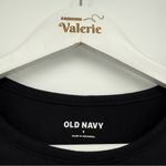 Old Navy  Black Long Sleeve Classic Bodysuit Size Small Cotton Blend Photo 5