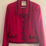 Vintage Ricki Freeman for Teri Jon Saks Blazer Size 12P Photo 7