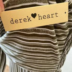 Derek Heart 🆕 Stripe Self-Tie Jumpsuit XL🆕 Photo 5