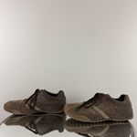 Arizona Jean Company ARIZONA Vintage 2000s Brown Leather Suede Lace Up Casual Bowler Oxford Sneakers Photo 6