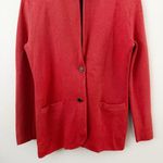 J.Crew | Classic Fitted Cotton Sweater Blazer
Heather Brick Red Orange | Small Photo 6