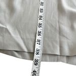 Fabiana Filippi Italian Neutral Gray 3/4 Sleeve Quarter Zip Tunic Shift Dress S Photo 7