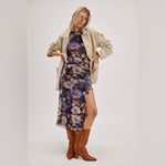 Free People  Gianni Maxi Dress in Denim Combo, Size X-Large , $168 Photo 8