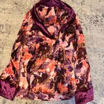 Beautiful Anthropologie floral jacket woman's size S Multiple Photo 0