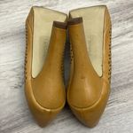 X-Appeal  Tan Open Toe Vegan Leather Breathable Mesh Design 3.75" Heels Size 7 1/2 Photo 7