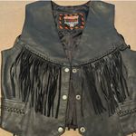 Unique Vintage Vintage Leather Vest Photo 0