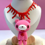 Pink Bear Necklace Photo 0
