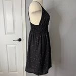 SheIn Spaghetti Strap Romantic Casual Mini Dress With Rose Prints, Black/Red, L Photo 4