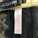 Cacique  Lace Overlay Bustier Top - Size 18/20 Photo 5