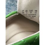 Franco Sarto  Green Quilted Leather Platform Sneaker Size 6 Photo 6