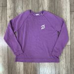 Peloton  Sweatshirt Pullover Purple Crew Neck Activewear Logo Top XL Photo 1