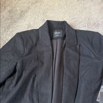 Vera Wang Simply Vera  Black Linen Blend Blazer SIZE S Photo 1