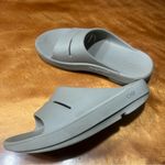 OOFOS Ooah Slide Recovery Sandals size 7 Tan Photo 1